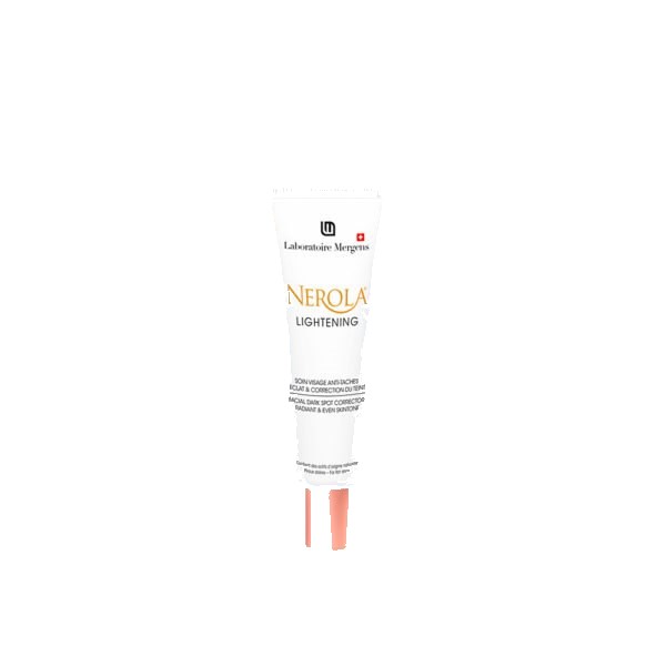 Nerola Lightening Tratamiento Corrector Anti-manchas para rostro — envase oficial Laboratoire Mergens